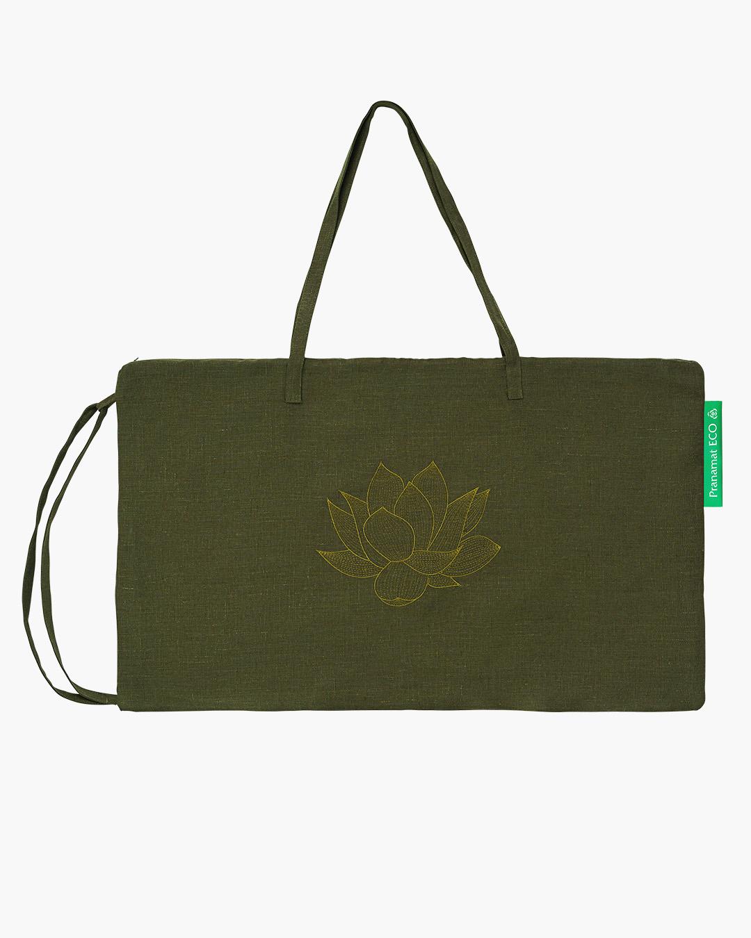 Komplet za masažu: prostirka + jastuk + mini + vreća (Zelena)