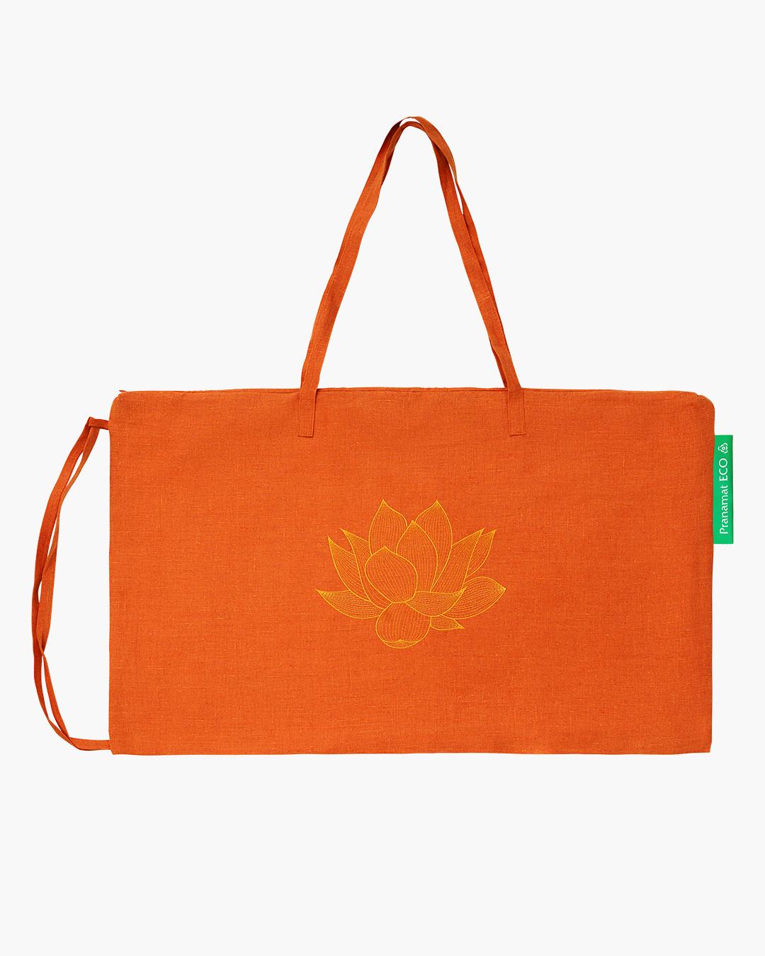 Komplet za masažu: prostirka + jastuk + vreća (Narančasta)