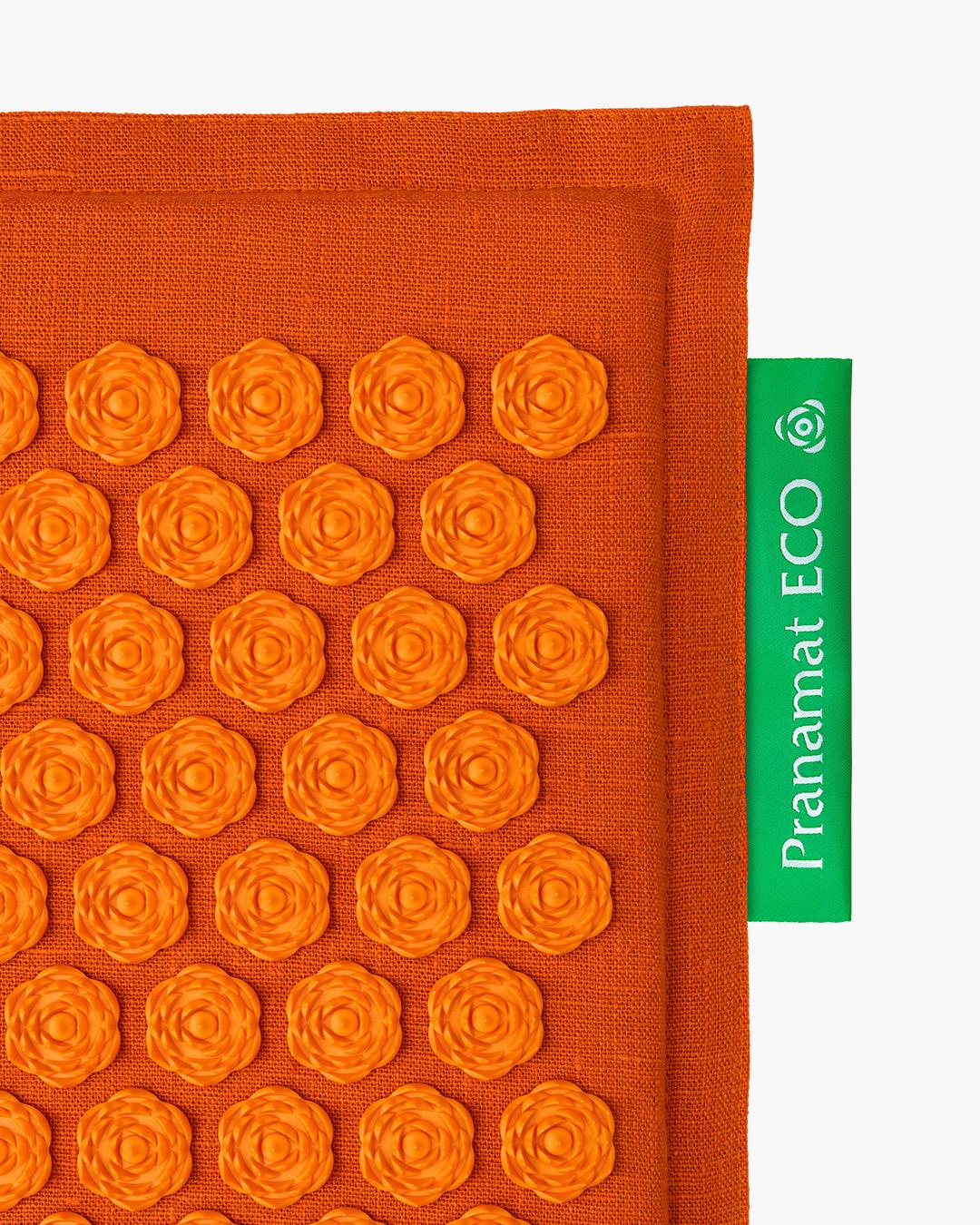 Komplet za masažu: prostirka + jastuk + vreća (Narančasta)